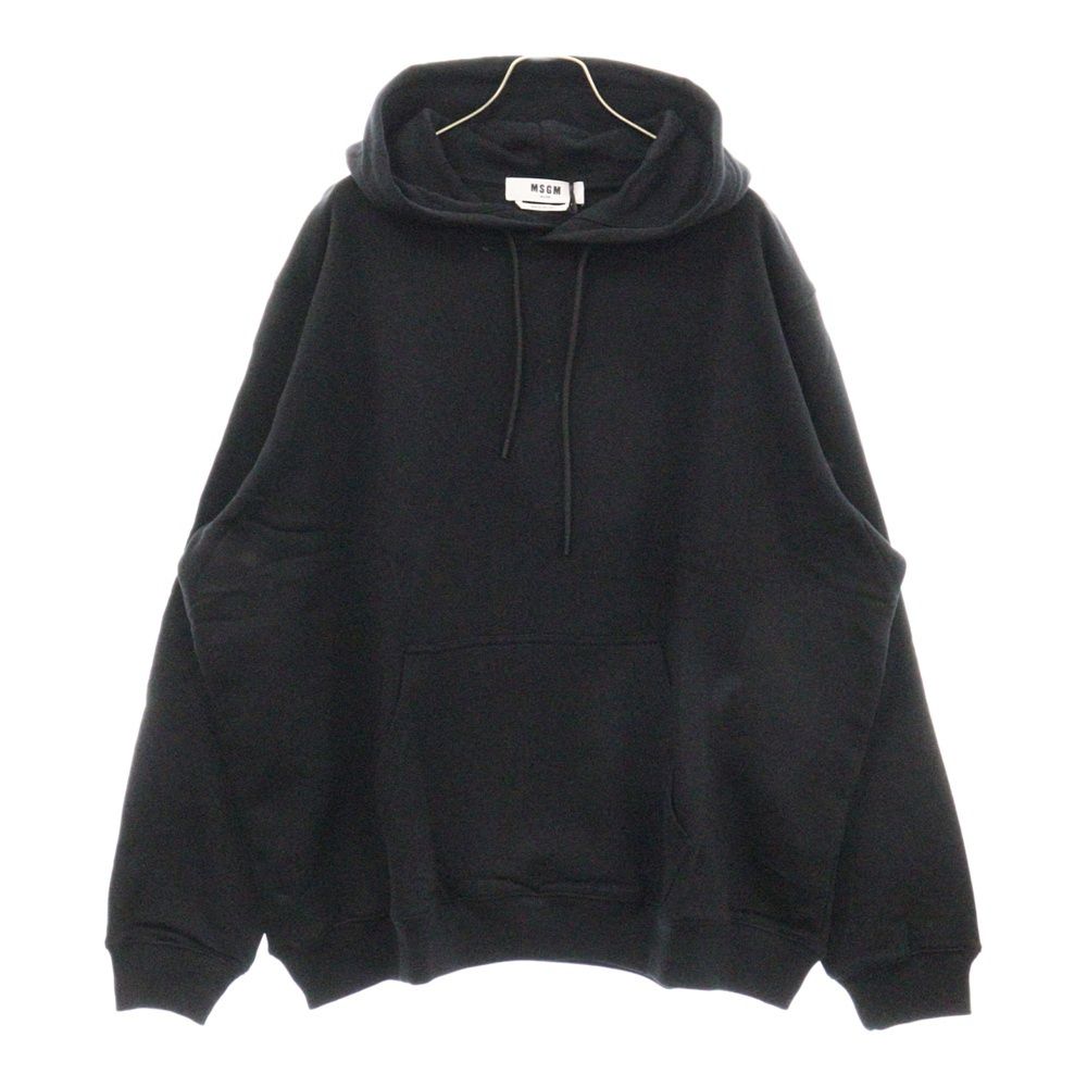 MSGM (エムエスジーエム) フードロゴ スウェット プルオーバー