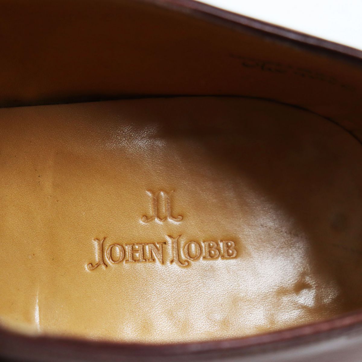 良品○JOHN LOBB ジョンロブ ウィリアム 9795ラスト キャップトゥ ...