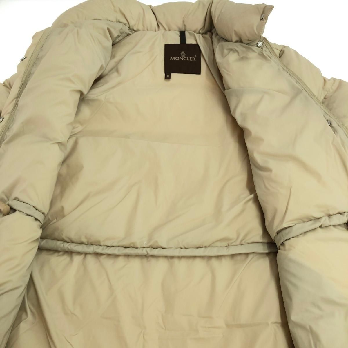 MONCLER モンクレール ダウンジャケット サイズ:0 茶タグ