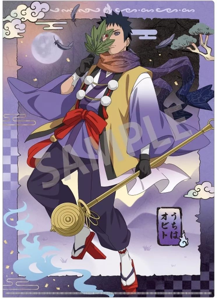 NARUTO ナルト セガ限定 缶バッジ うちはオビト