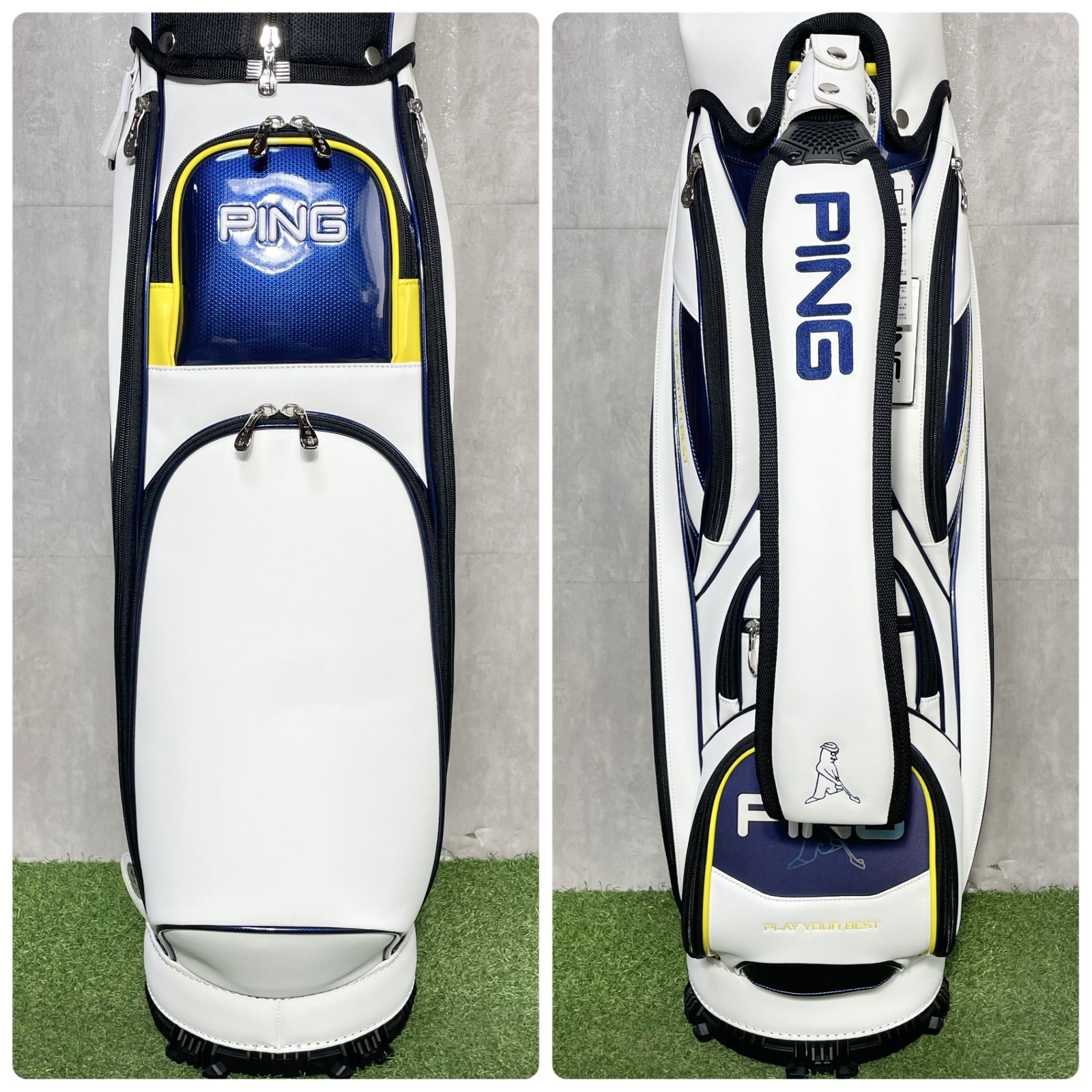 新品未使用　PING ゴルフバック ゴルフ PING キャディバッグ ゴルフ バッグ 新品 - メルカリ