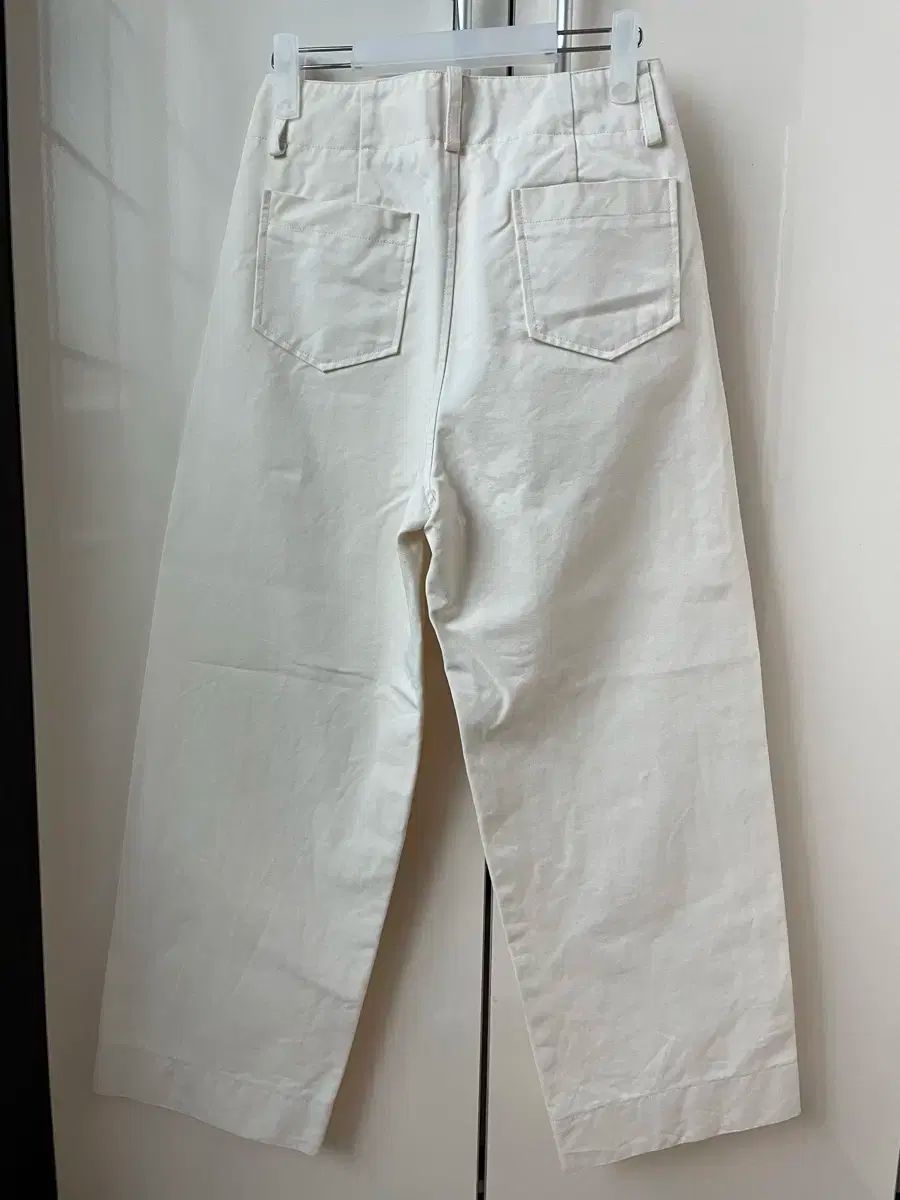 通り reeee アイボリー 綿 パンツ DECORATOM_COM_BR