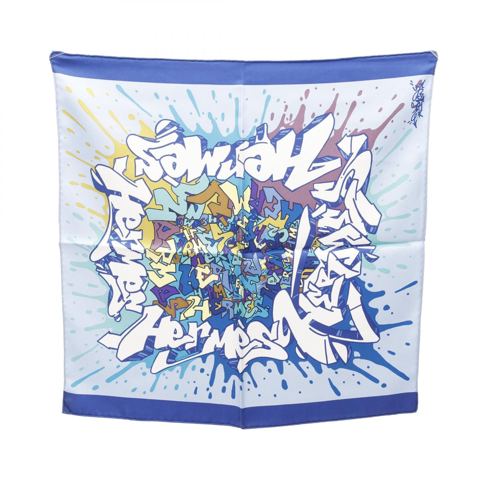 エルメス HERMES スカーフ HERMES × KONGO プチカレ カレ45  