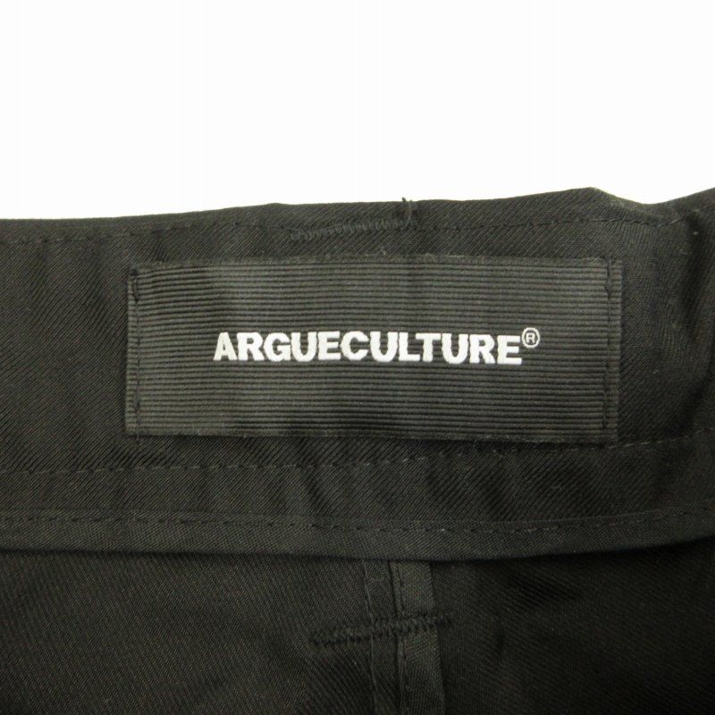 アーギューカルチャー ARGUECULTURE 美品 パンツ スラックス