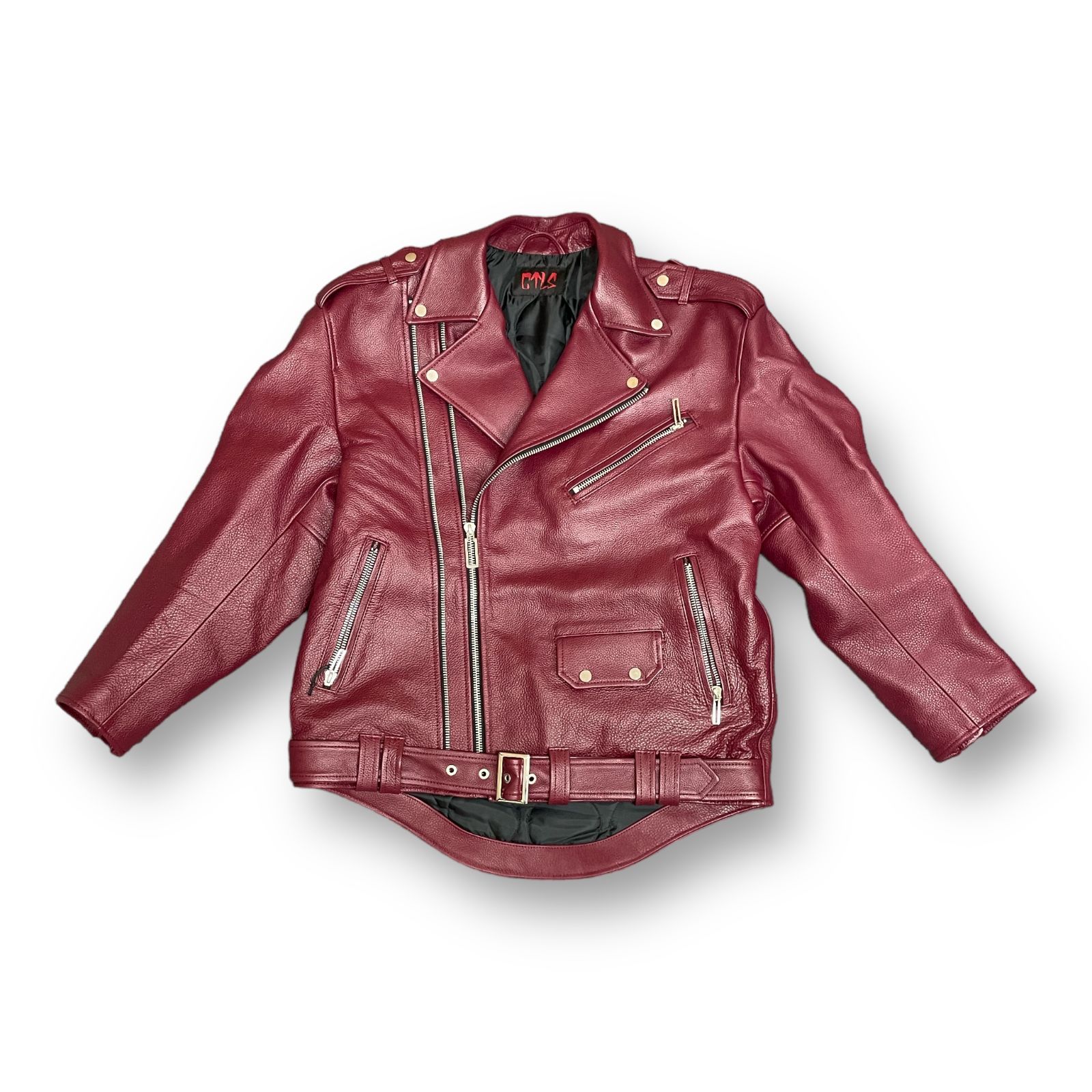 ジャケット・アウター cvtvlist 22AW leather riders jacket カタリスト/CVTVLIST 22AW leather riders jacket 刺繍ダブル