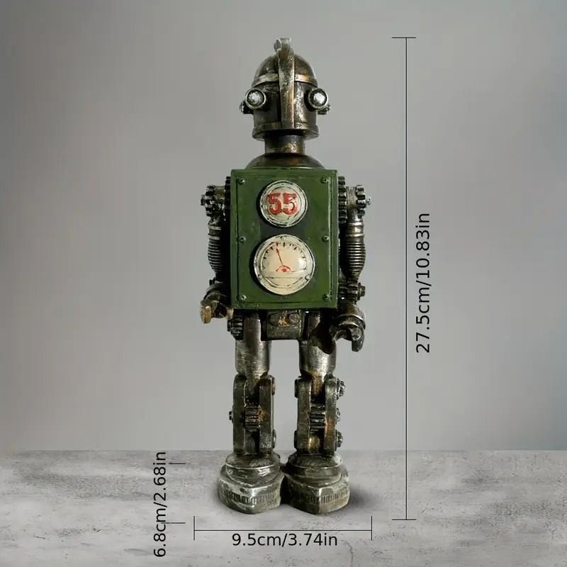 置物 装飾品 人形 フィギュア ロボット アンドロイド 昭和