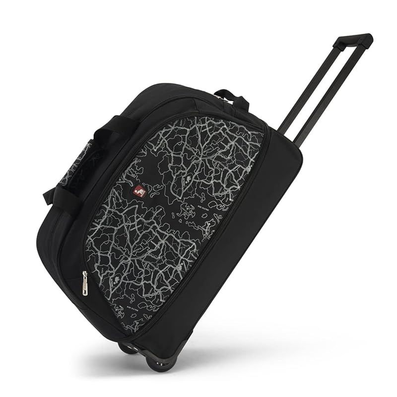 OIWAS 2wayボストンキャリー 55L 機内持ち込み キャスター付き キャリーバッグ 防水 大容量 ボストンバッグ トラベルバッグ コンパクト 修学旅行 出張 通学 ライトブラック 0