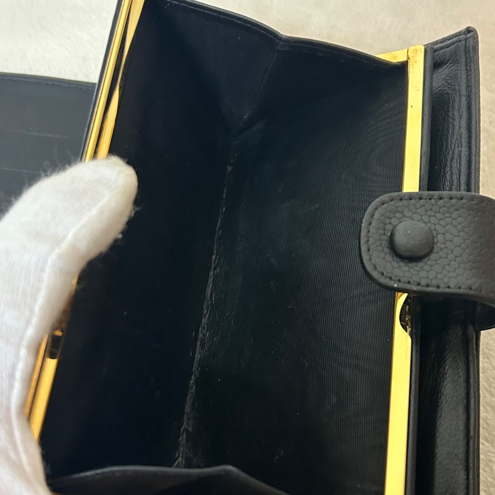 MOMO様宛 シャネル CHANEL 長財布 キャビアスキン ココマーク - メルカリ 