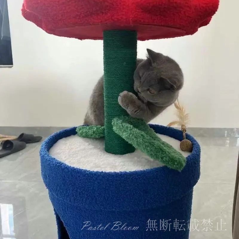 猫ベッドツリー 耐摩耗性