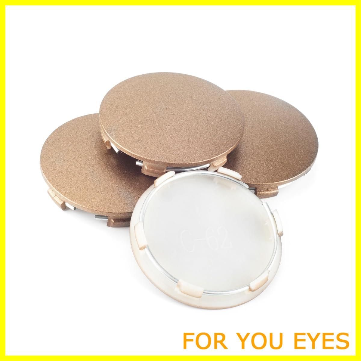 【在庫処分】ホイールセンターキャップ 62mm 58mm ４個 シルバーグレー ホイールカバー センターカバー