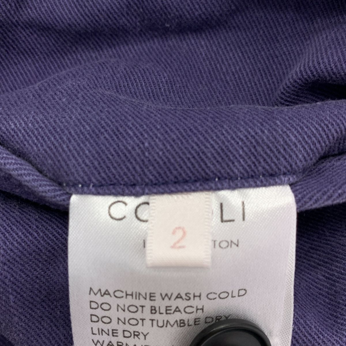 コットンドリルニータックパンツ