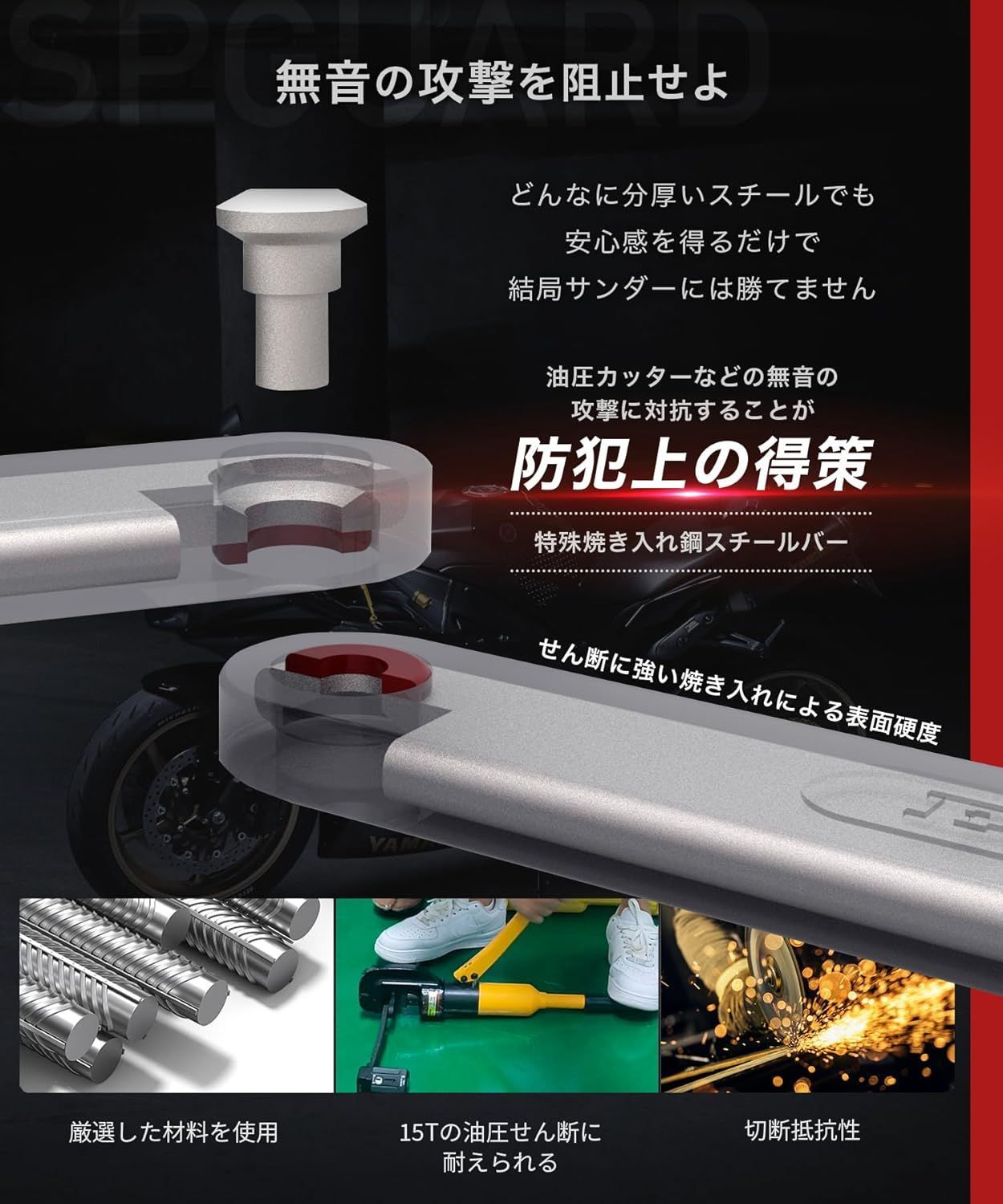 U字 バイク用品
