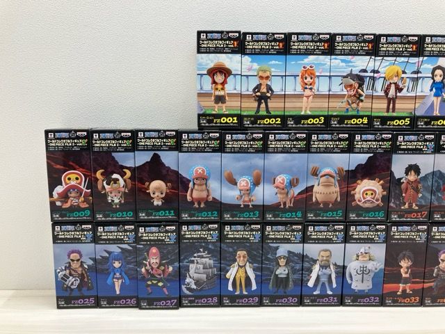 ワンピース　ワールドコレクタブルフィギュア　FILMZ　フルコンプセット（全40種）【F5090-007】077 ワンピース ワールドコレクタブルフィギュア FILMZ フルコンプ