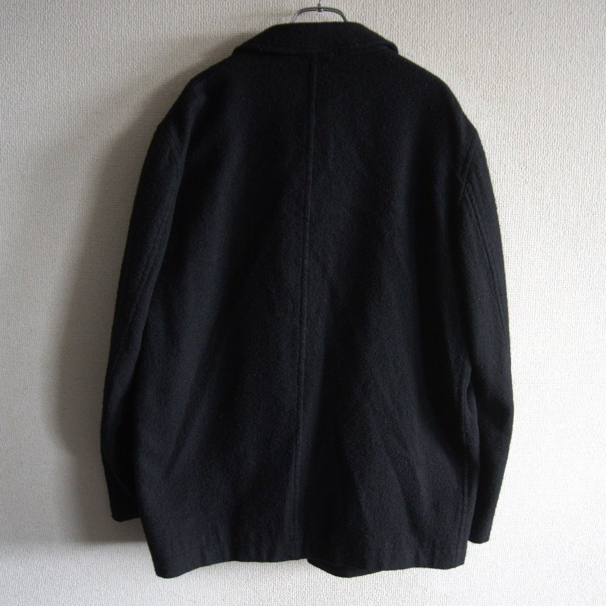 AD2001 COMME des GARCONS HOMME PLUS 00s 縮絨 カバーオール ジャケット M コムデギャルソンオムプリュス 25100364