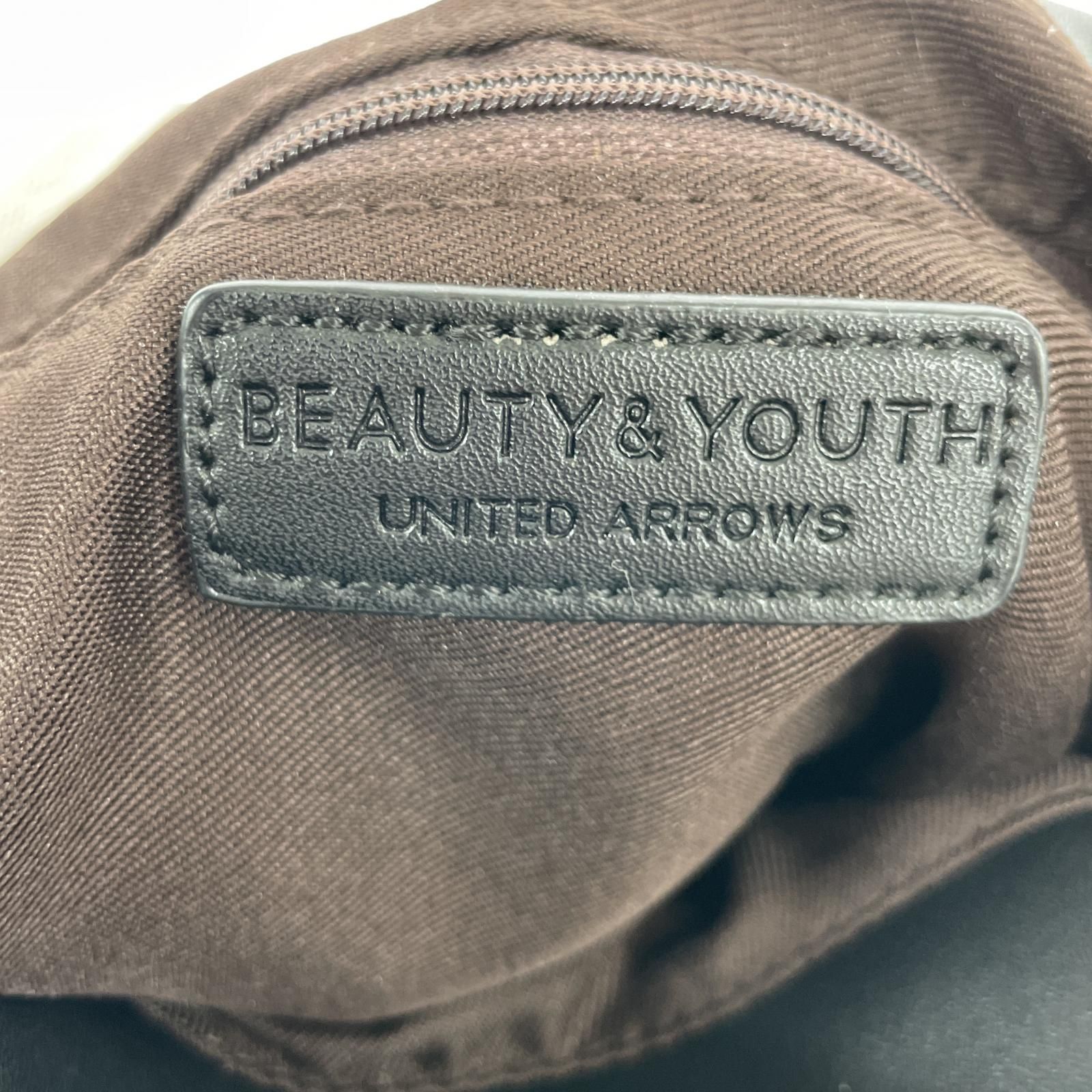 BEAUTY&YOUTH UNITED ARROWS ビューティアンドユースユナイテッドアローズ 2-Way ファートートバッグ/ブラウン系 レディース