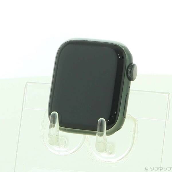 〔 品〕 Apple Watch Series 7 GPS 41mm グリーンアルミニウムケース バンド無し 352
