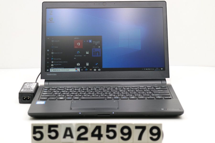 東芝 dynabook R73/B Core i5 6300U 2.4GHz/8GB/256GB(SSD)/Multi/13.3W/FWXGA(1366x768)/Win10 【55A245979】