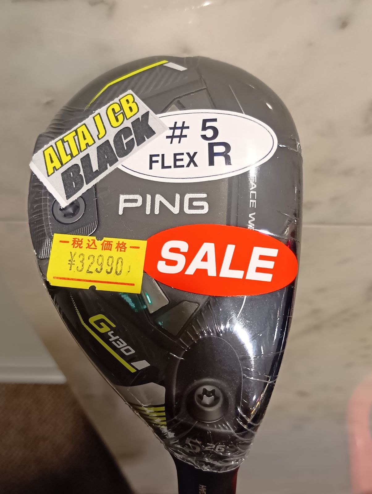 Ut ♥ ピン PING G430 HYBRID ハイブリッド ユーティリティ メンズ 右用 R| 5 ALTA J CB BLACK 日本正規品 新橋店