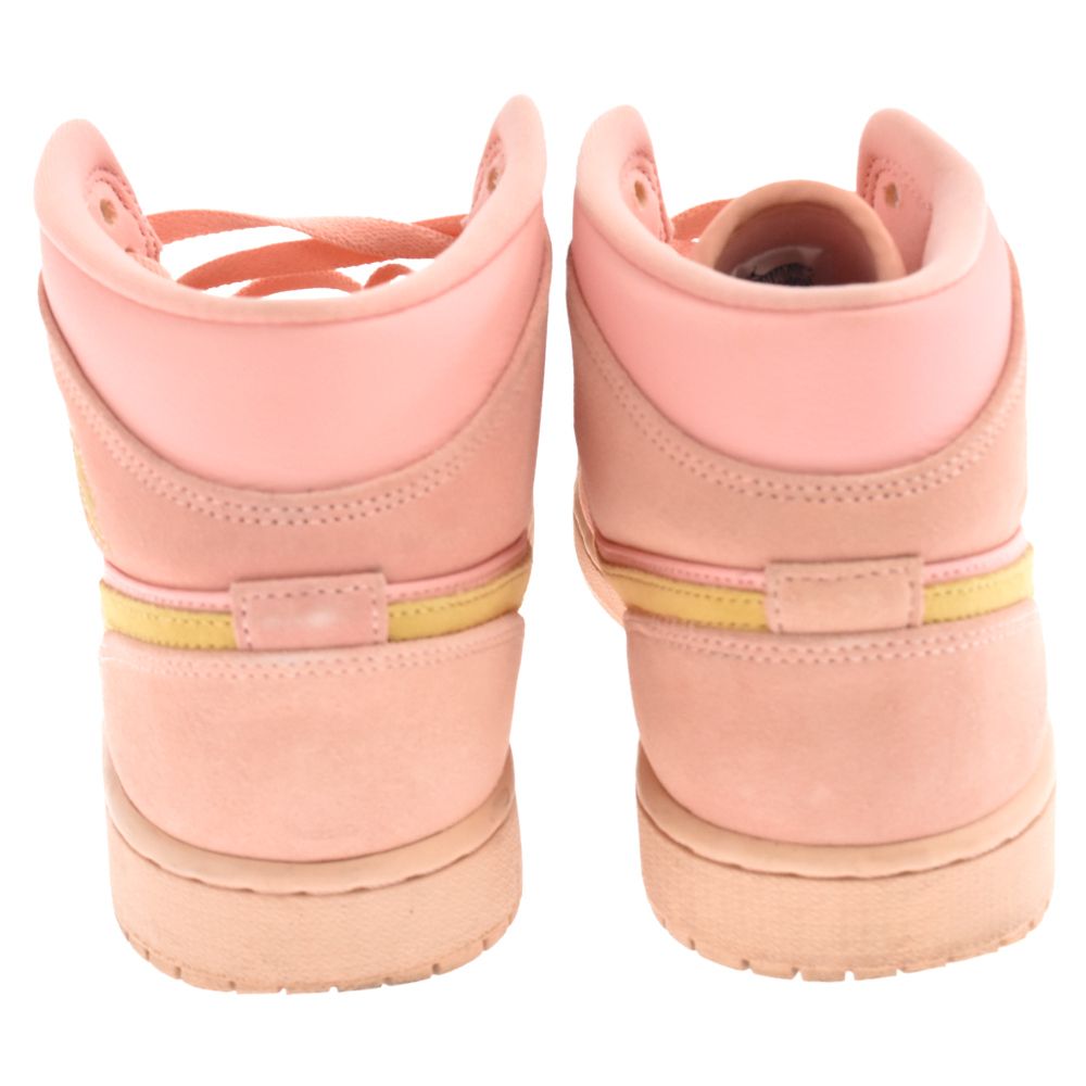 NIKE (ナイキ) AIR JORDAN 1 MID CORAL/GOLD 852542-600 エア 