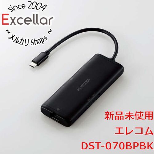 bn 14 ELECOM ドッキングステーション7in1 DST-070BPBK ブラック