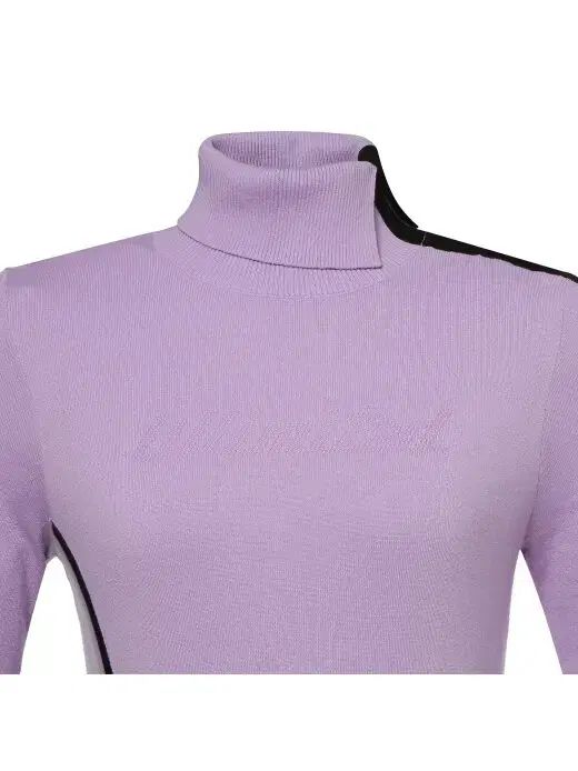 WIDE ANGLE ワイドアングル W.ANGLE ワイドアングル レディース ハイネック プルオーバー ニット 85 90