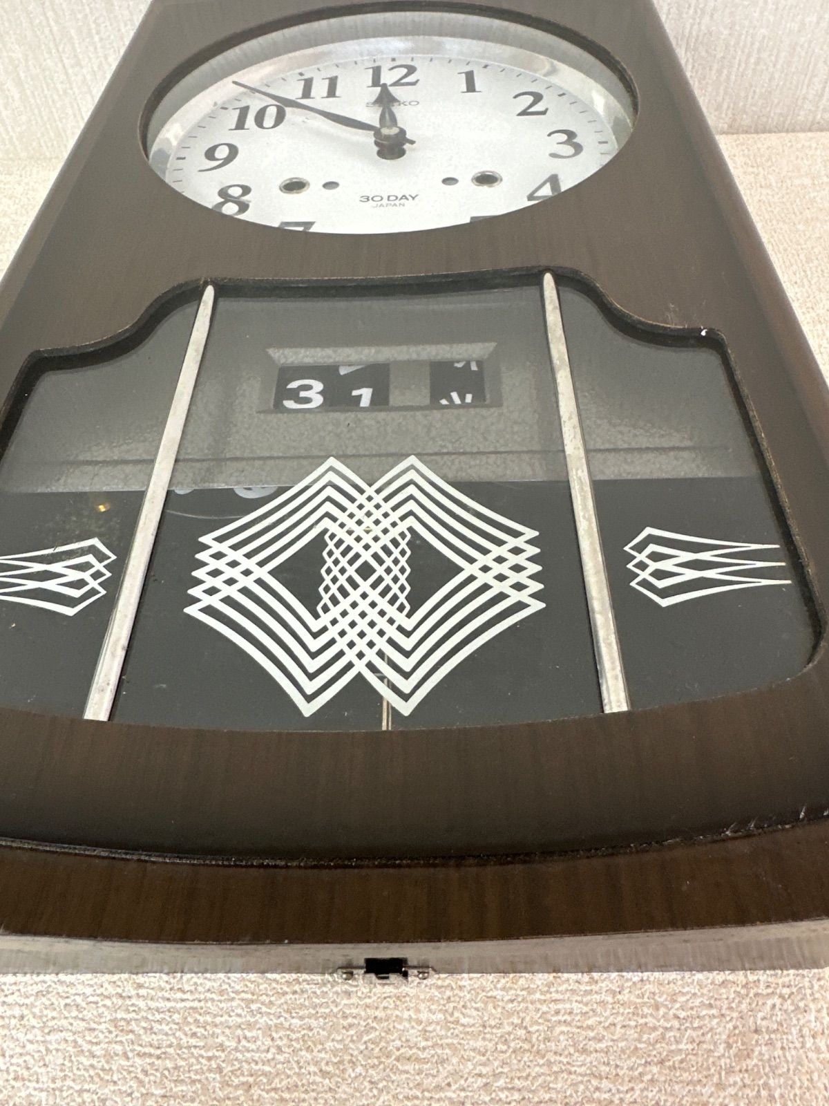 SEIKO 30日巻き箱型ゼンマイ振り子時計 SEIKO - SEIKO セイコー30DAY
