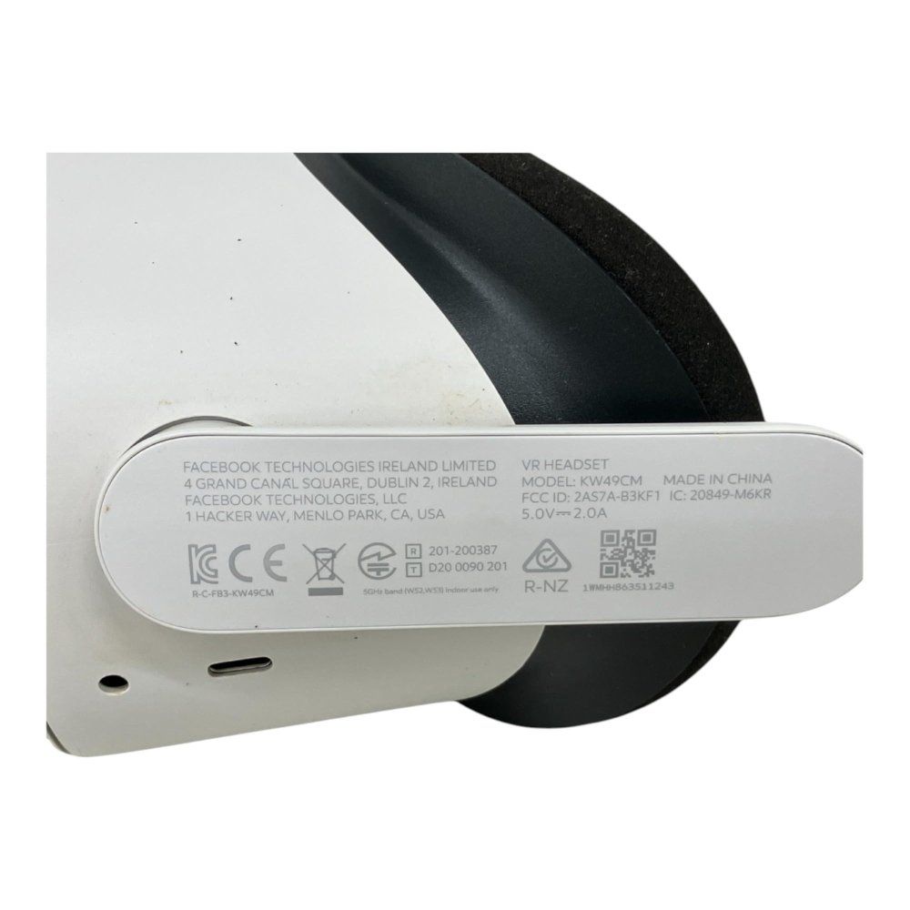  Meta Quest 2 128 GB VRヘッドセット PC VR ゴーグル video game アクセサリーセット 周辺機器