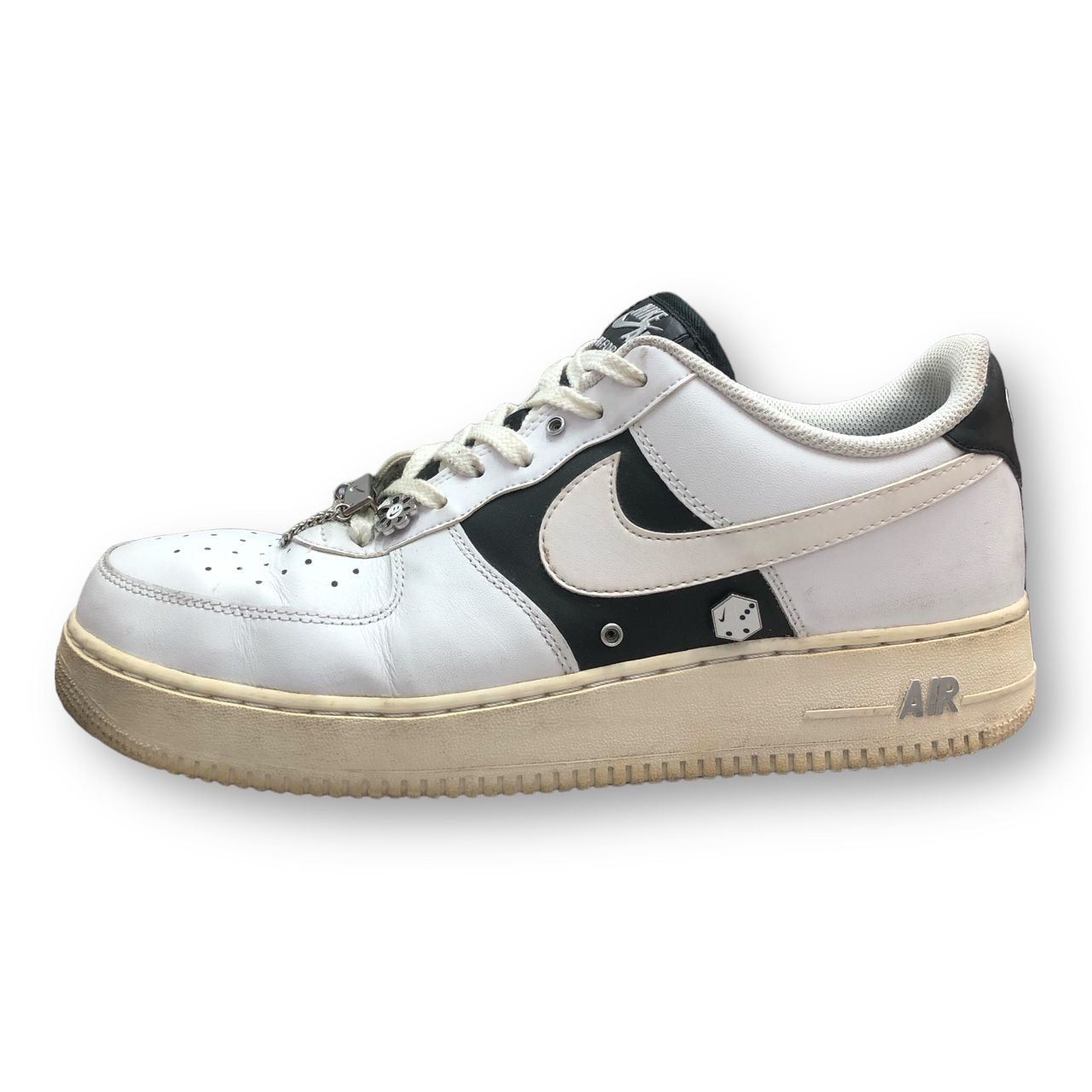 Nike Air Force 1 Low Silver Snap Buttons White DA8571-100