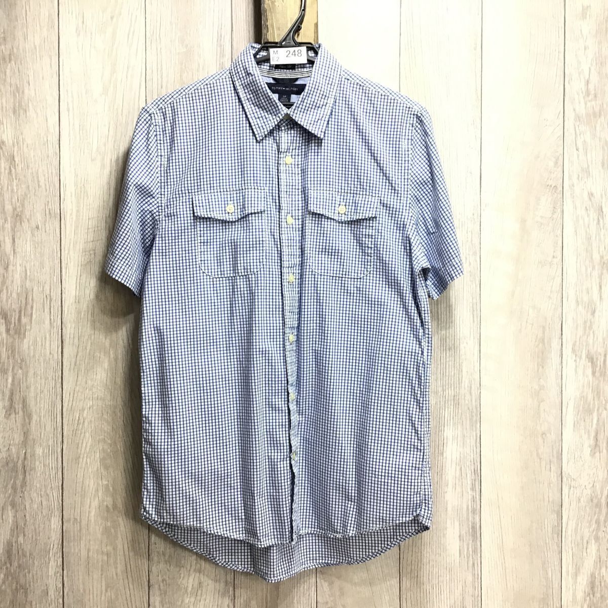 ☆美品☆ME2-248☆USA正規品☆ブルー☆【TOMMY HILFIGER トミー