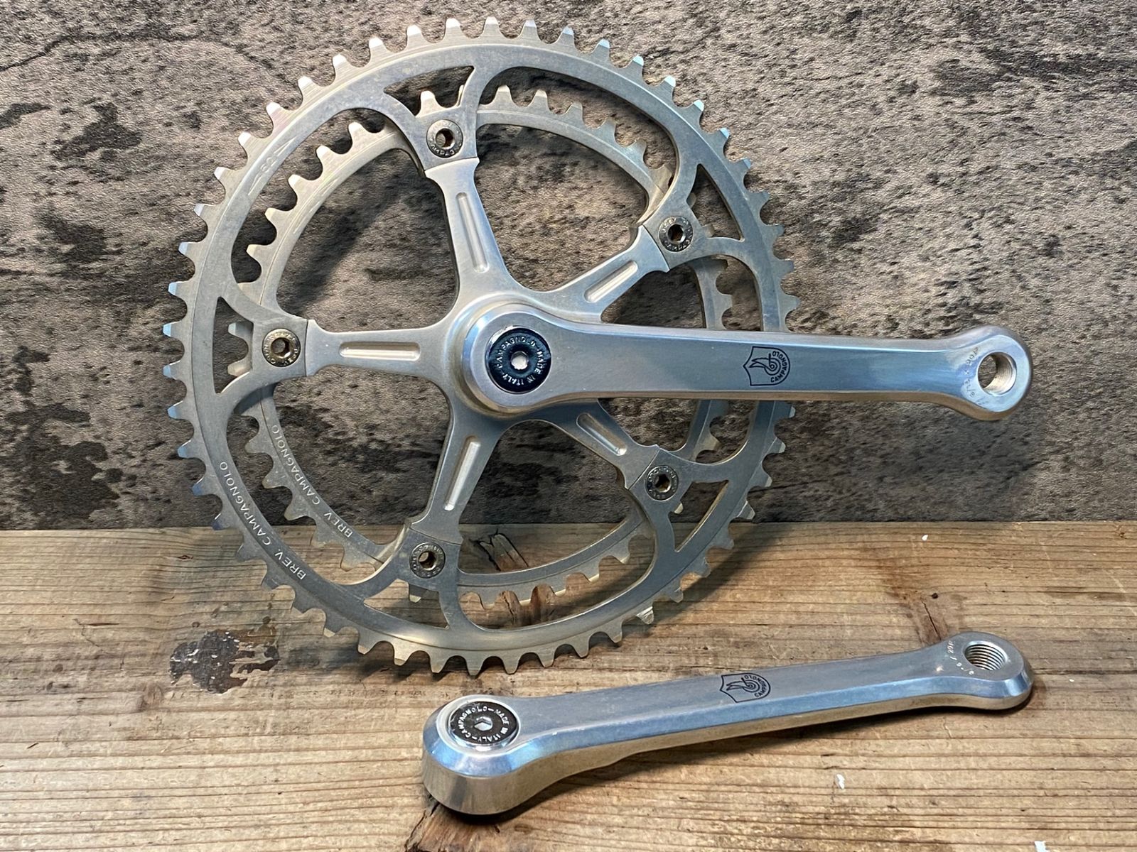 HL126 カンパニョーロ Campagnolo スーパーレコード SUPER RECORD クランクセット 170mm 52|42T