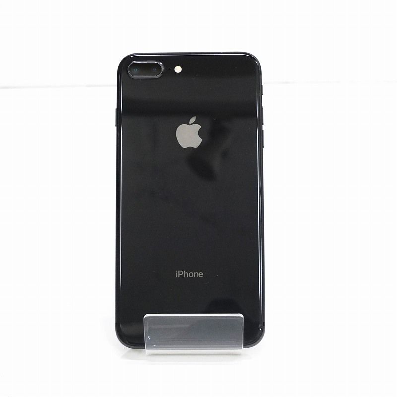 iPhone 8 Plus 256GB 本体 スペースグレイ Apple アイフォン iPhone8Plus 8+ バッテリー最大容量100%  SIMロック解除済 訳あり【中古】JA-16865