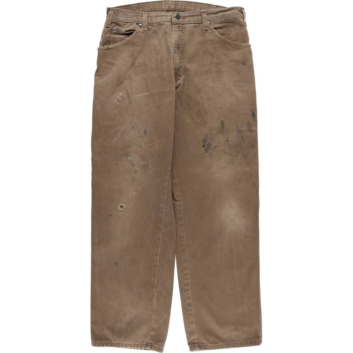 古着 ディッキーズ Dickies ダックペインターパンツ メンズw34相当|eaa522280