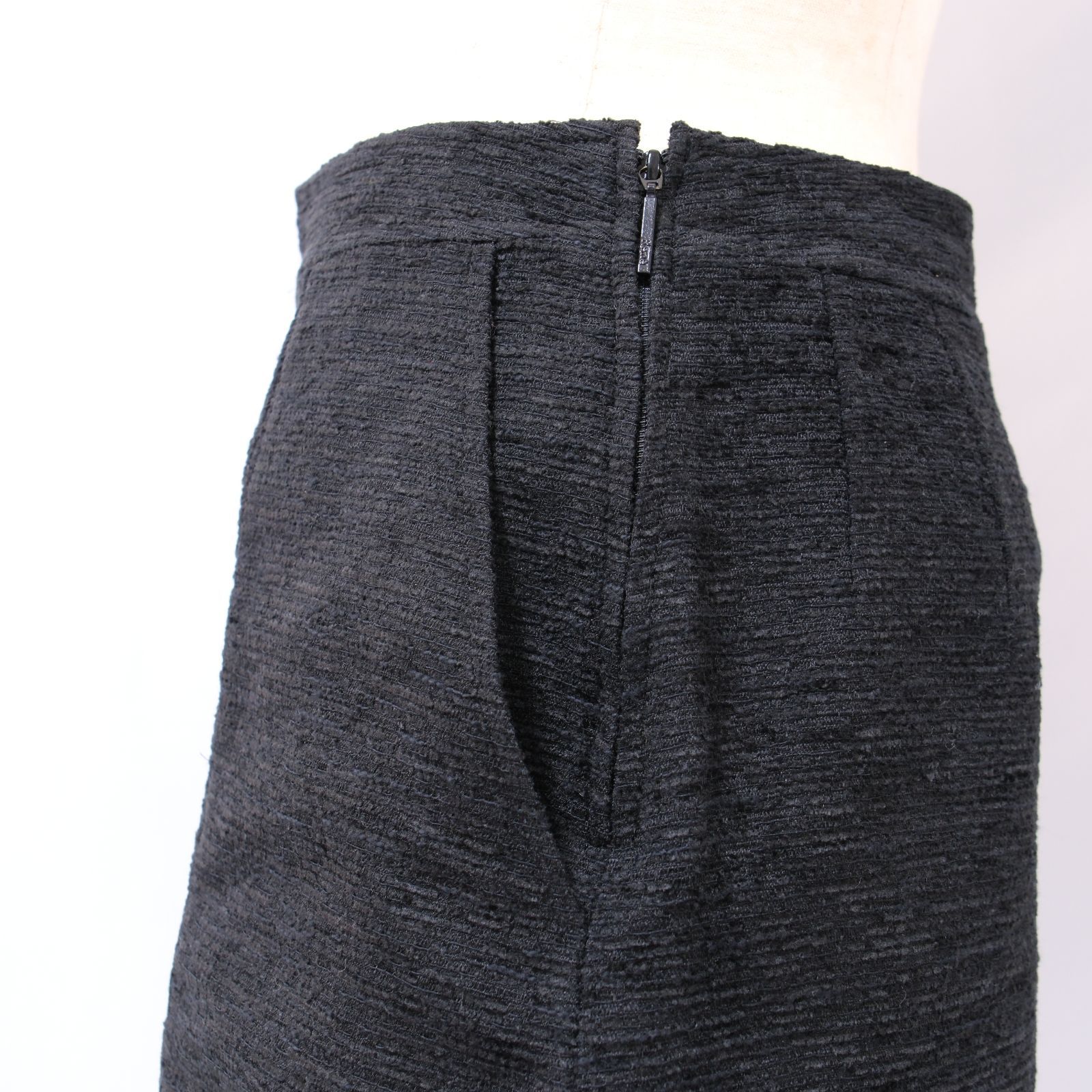 良品 Rene ルネ キュロット ハーフパンツ ネイビー 綺麗め 34 良品