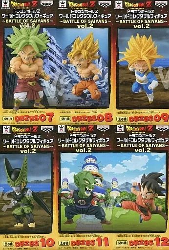 フィギュア 全6種セット 小売 「ドラゴンボールZ」 ワールド