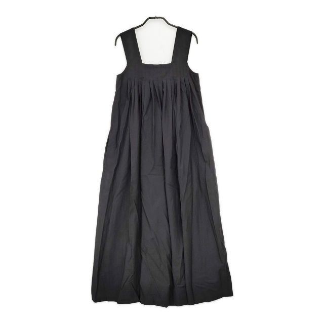 ATON OPAGNW0809 TECHNO WOOL オーバーオール 定価75900円 オールインワン サロペット ブラック レディース エイトン 5-0906T∞