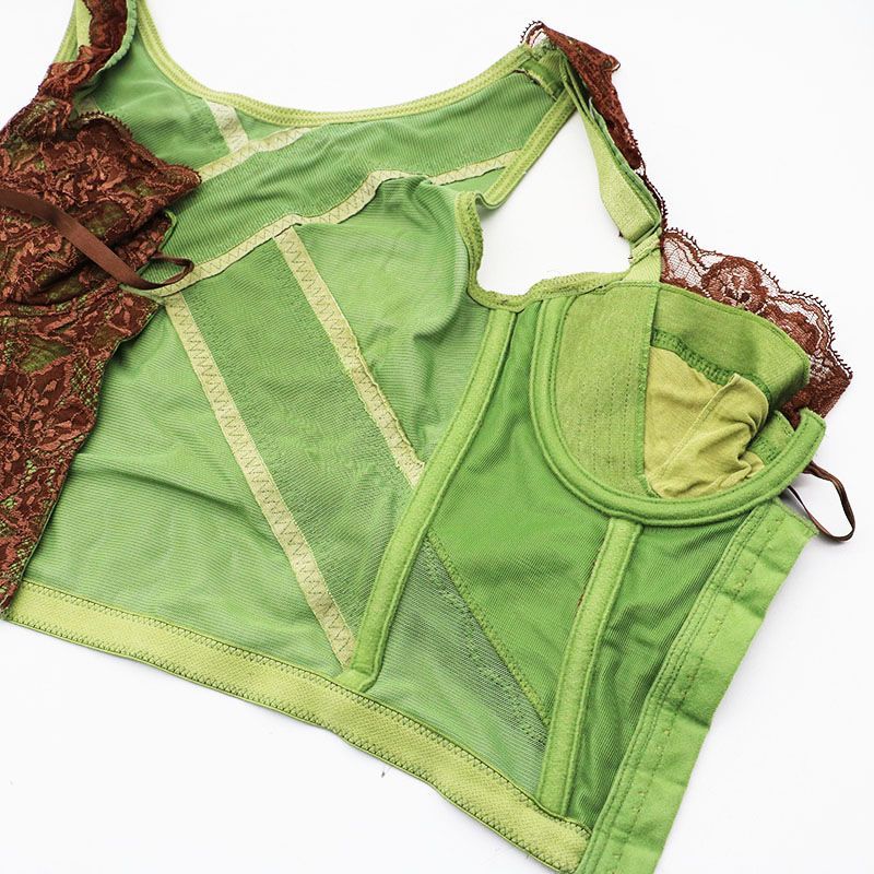 中古良品 グラントイーワンズ ララグラント ニッパービスチェ オリーヴ 