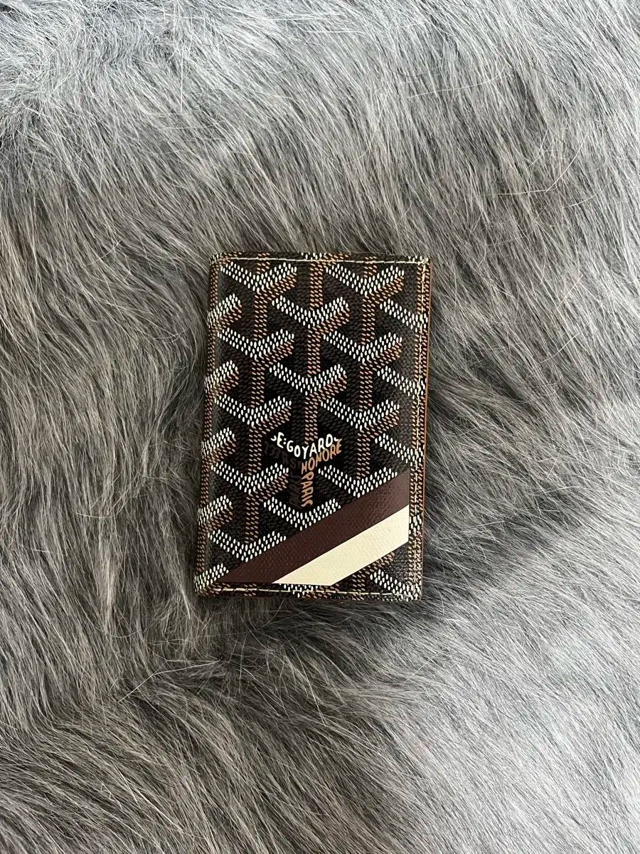 百貨店 付属品完備 Goyard ゴヤール ゴヤール サンピエール カードウォレット