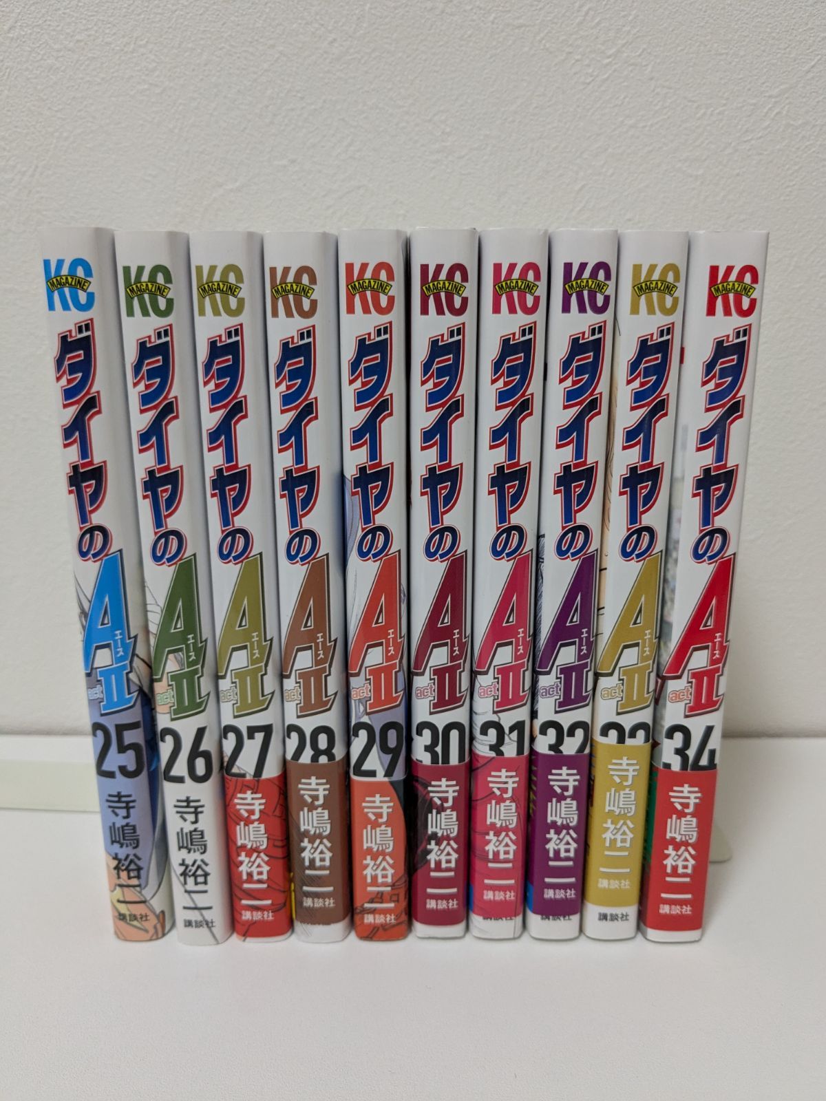 ダイヤのA actⅡ 1-34巻 全巻セット 寺嶋裕二 講談社 公式ファン