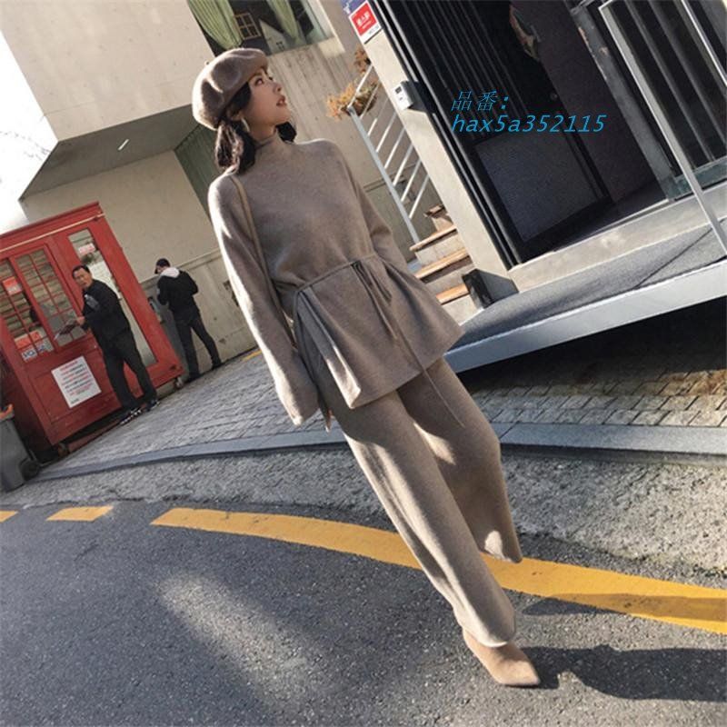 ゆったり ワイドパンツ