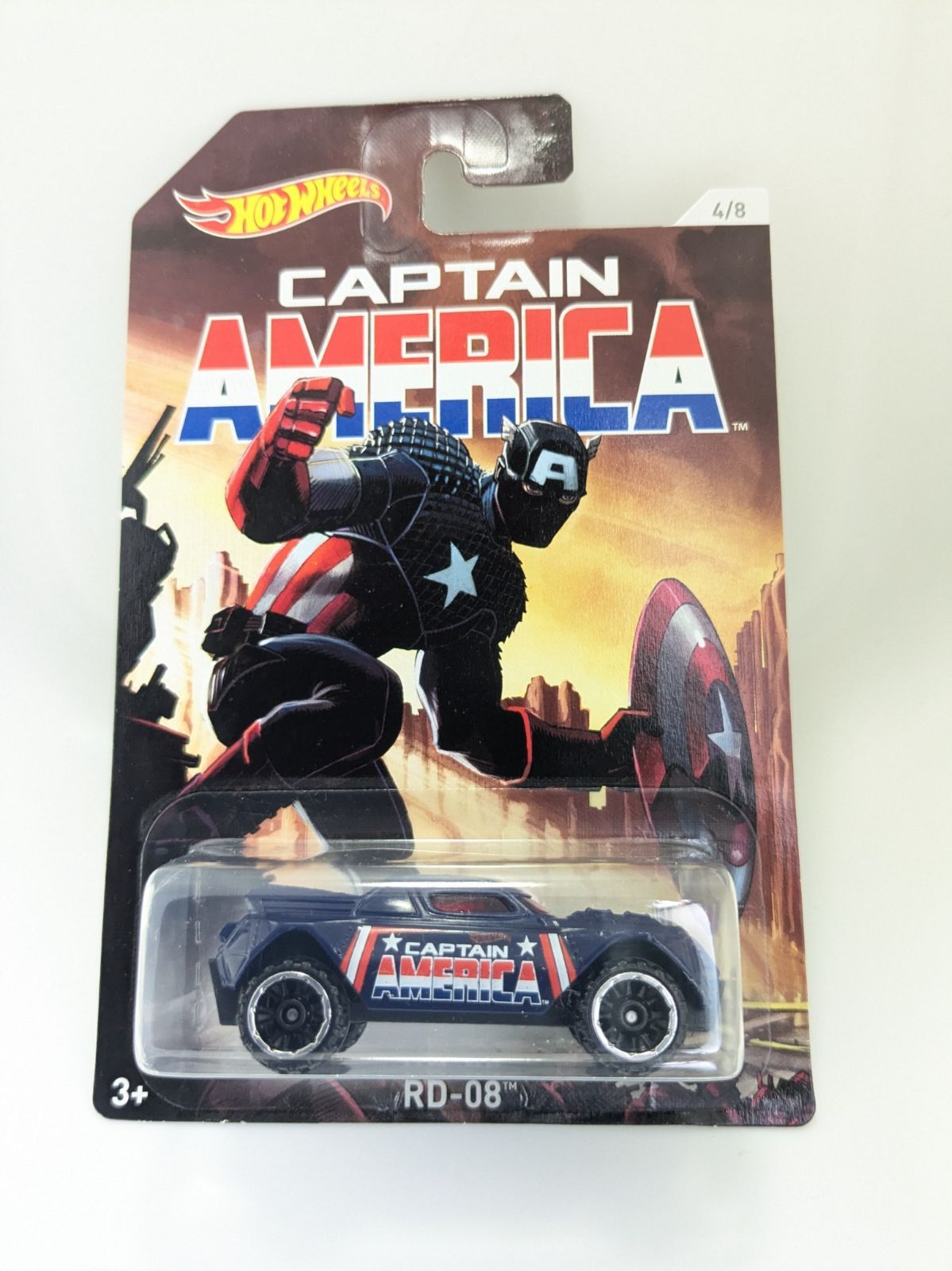 ホットウィール キャプテン・アメリカ 8台コンプリートセット MARVEL