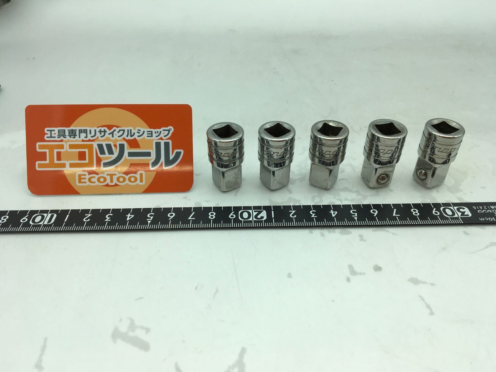 品 Snap-on|スナップオン 変換アダプター 3|8～1|2 A2A 5個セット ITTI8M6EYSNG エコツール小牧ｲﾝﾀｰ店 M02