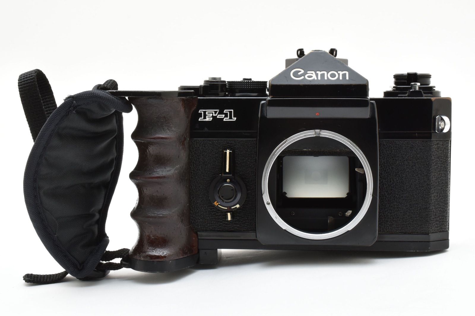 Canon キャノン F-1 後期 ボディ アイレベルファインダー MF 一眼レフ フィルムカメラ グリップ付き ＃3138