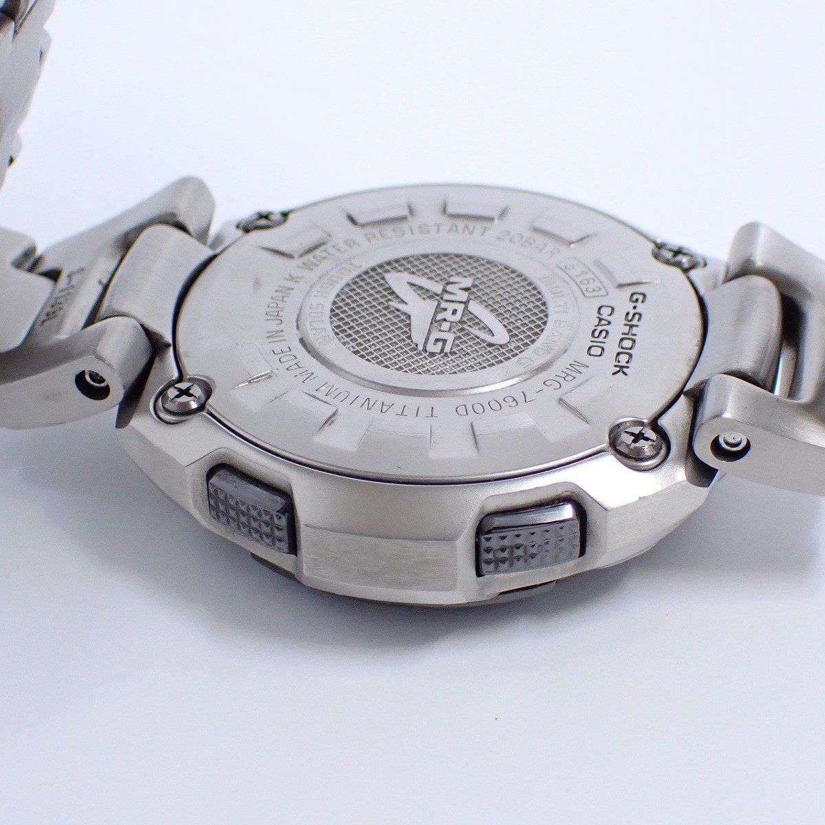 カシオ G-SHOCK MR-G ソーラー電波 アナデジモデル メンズ