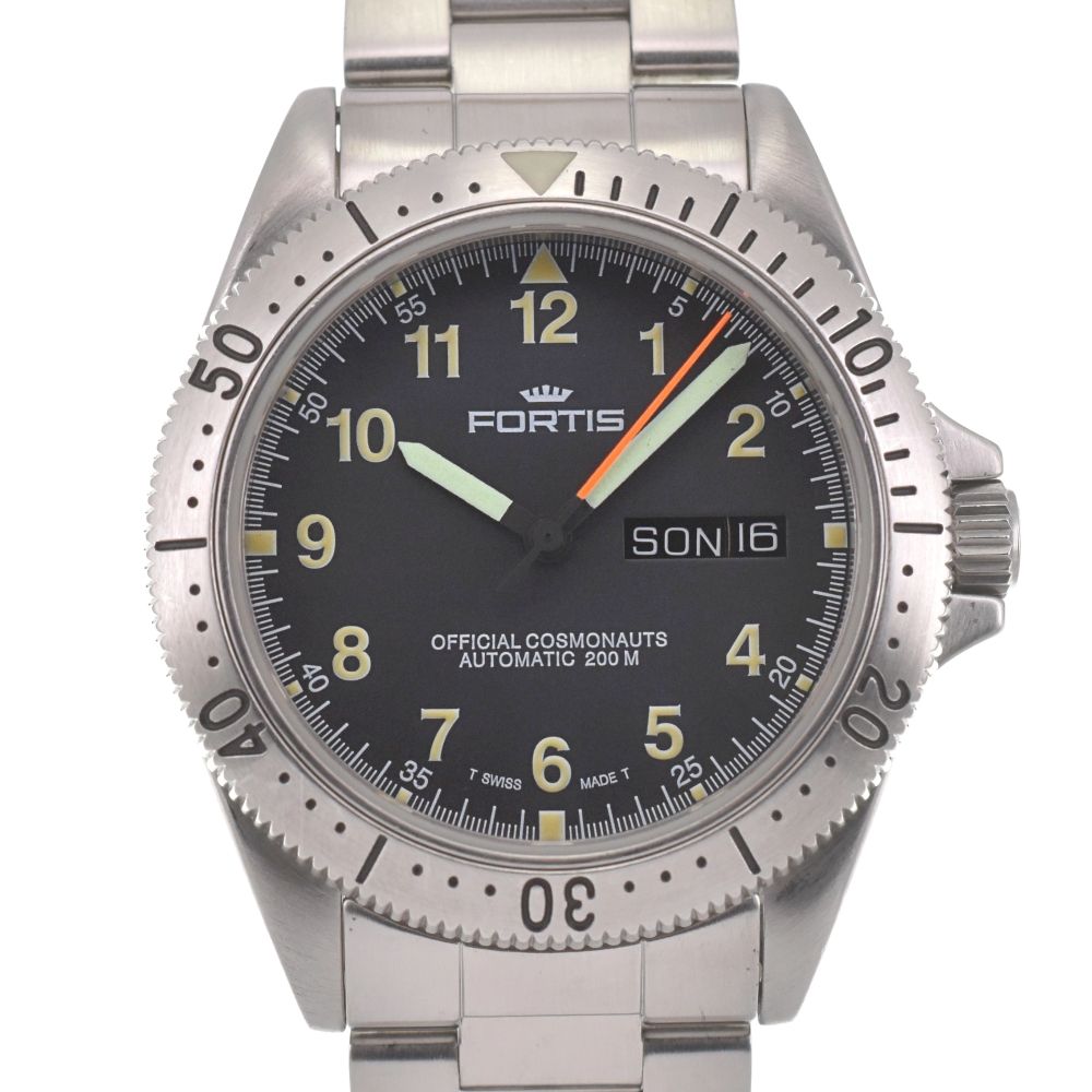 フォルティス FORTIS 610.10.158 コスモノート デイデイト 自動巻き メンズ I 139720