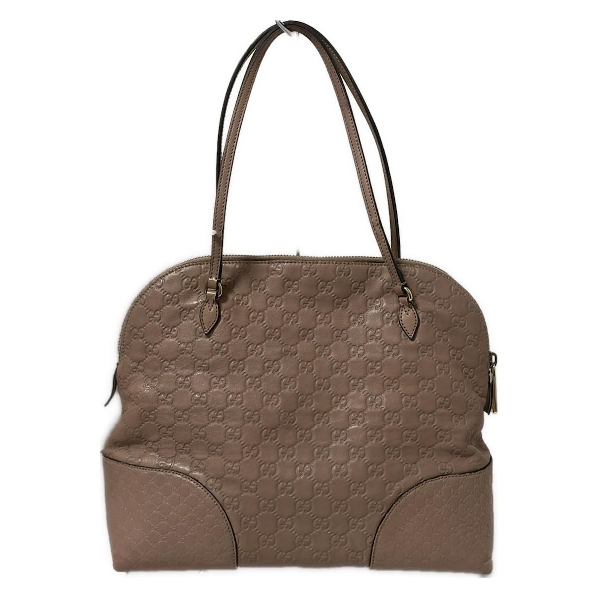 ピンクベージュ レザー