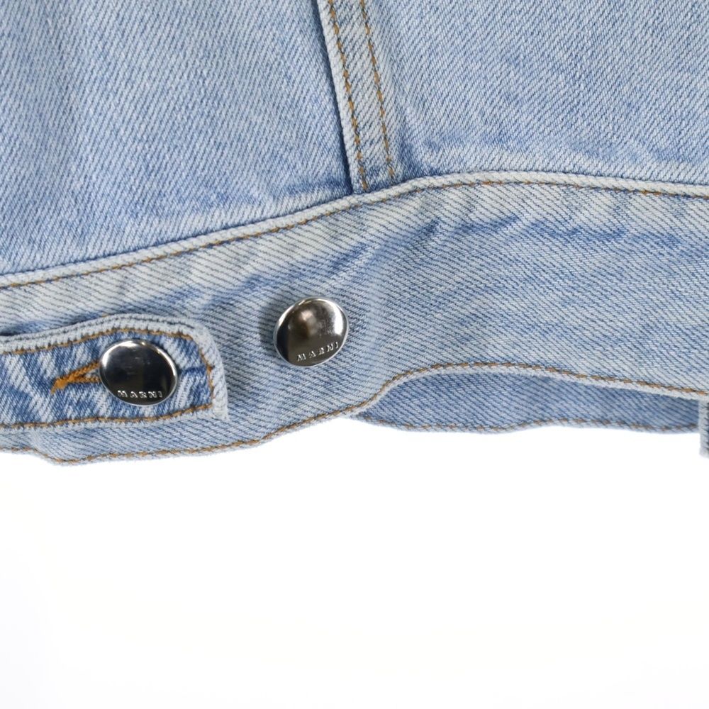 MARNI (マルニ) 22SS FLOWER DENIM JACKET フラワー デニム