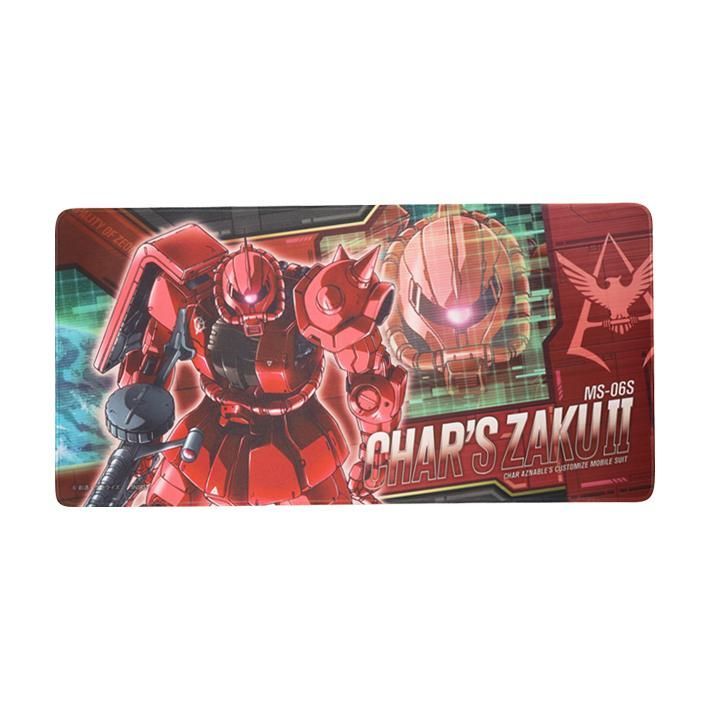 機動戦士ガンダム　デスクマット　シャア専用ザク柄　2柄展開　MS-06S　CHAR'S ZAKU desk mat　サンスター文具