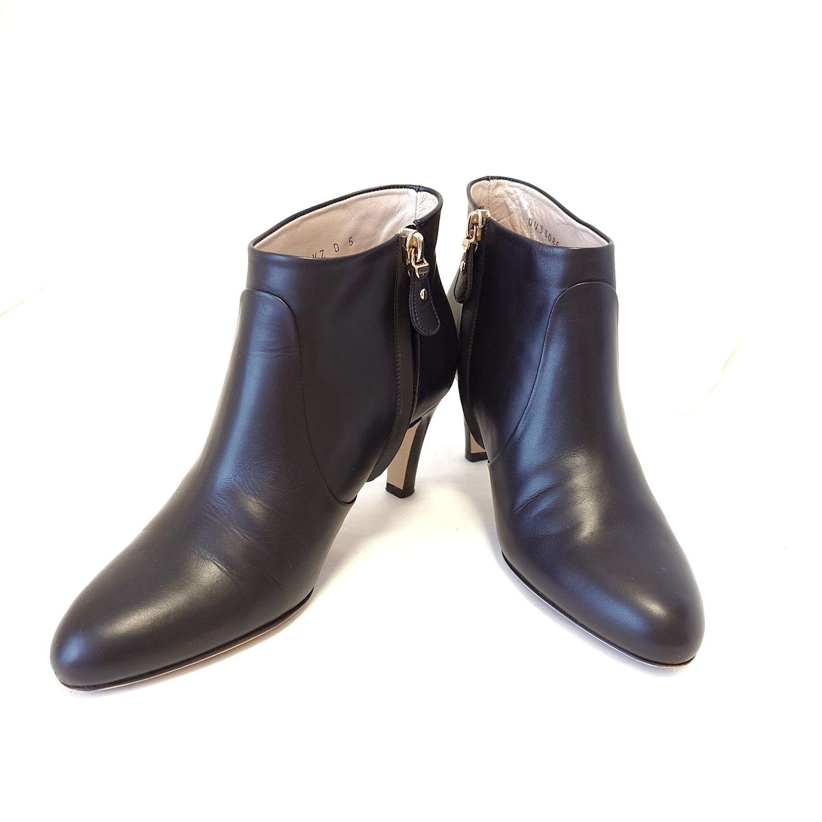 Salvatore Ferragamo サルバトーレフェラガモ　レザーブーツ Salvatore Ferragamo ブーツ 本革