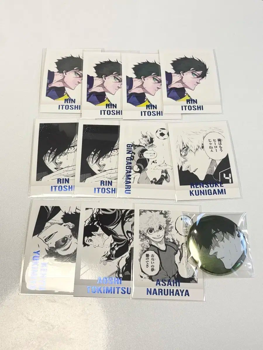 ブルーロック(ブルロ) 原画 ぱしゃっつ ぱしゃこれ バッジ まとめ売り 出品