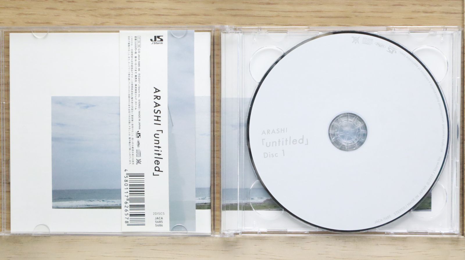 国内盤CD☆嵐/Arashi□ 「untitled」(通常盤) 【JACA5685
